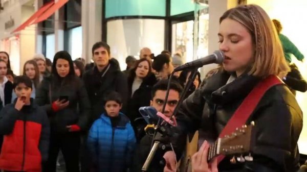 'WHAT A CROWD REACTION' Incredible song BOHEMIAN RHAPSODY' Allie Sherlock cover