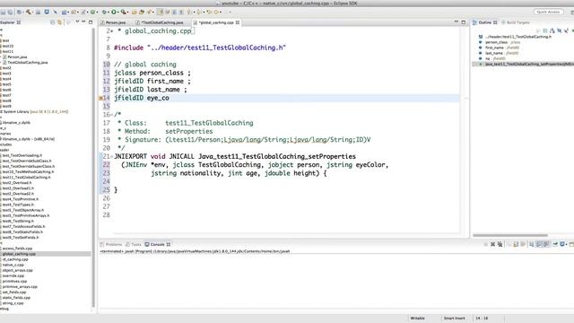 Java Native Interface (JNI) in depth -- Part 21: Global Caching of Field IDs in C++ смотреть онлайн