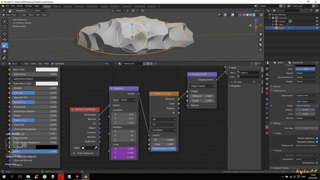 Бесконечный процедурный КРИСТАЛЛ [Blender / Шейдер / За 5 минут]. #4 смотреть онлайн