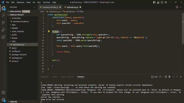 #81 Creating a reusable class | Using MongoDB with Express| A Complete NODE JS Course смотреть онлайн