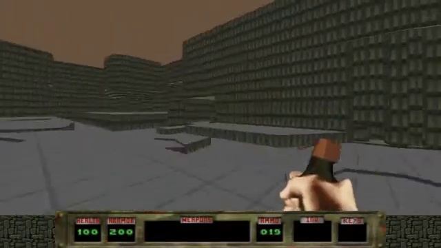 WWII GI for DooM Weapons Test 2 + D Day map смотреть онлайн