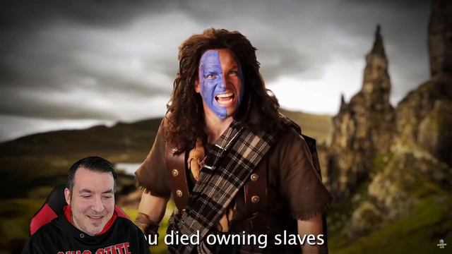 Historian Reaction // Epic Rap Battles of History (Washington vs. Wallace) смотреть онлайн