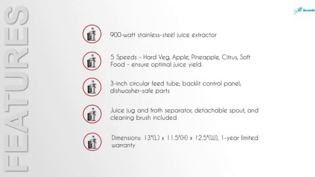 Breville BJE510XL Juice Fountain Multi-Speed 900-Watt Juicer Review - 2018 смотреть онлайн