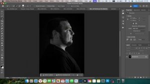 Как сделать современный Портрет семьи ЧБ