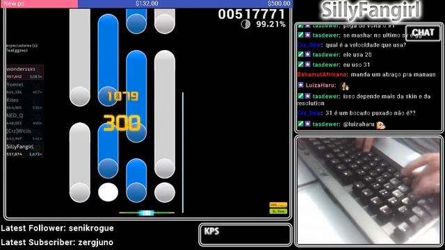 [osu!mania] Camellia - I Can Fly In The Universe[Schizophrenia] - 99.06% 964k #1 смотреть онлайн