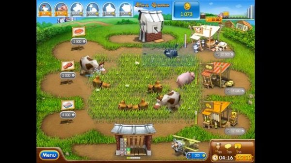 Farm Frenzy 2 (3 Awards - expedient, no clicking, catching bear) Веселая ферма 2 (3 награды)