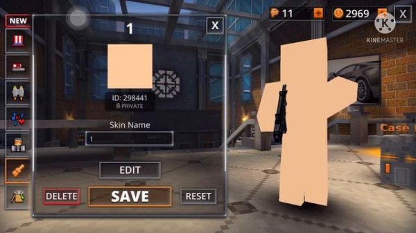 Pixel Strike 3d - How to use skin Id's