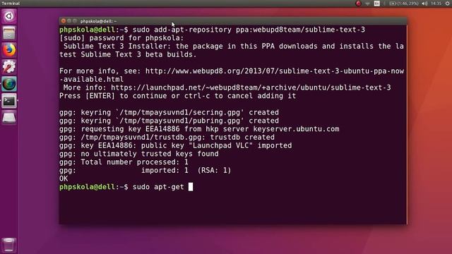 Install sublime text 3 on Ubuntu смотреть онлайн