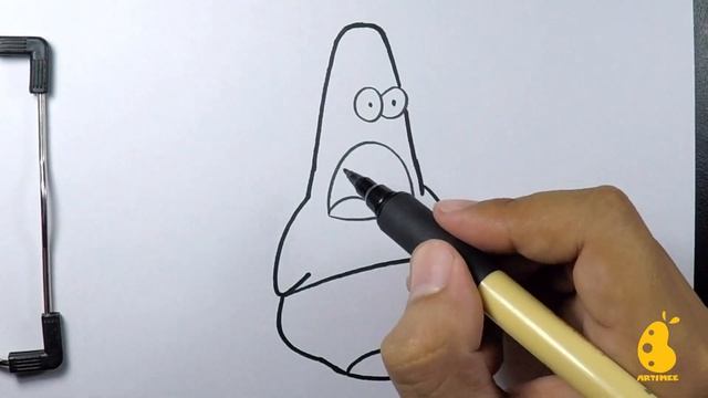 How to Draw Funny Patrick || meme patrick смотреть онлайн