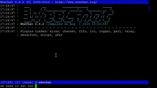 How to get inside i2p IRC under weechat on openbsd смотреть онлайн