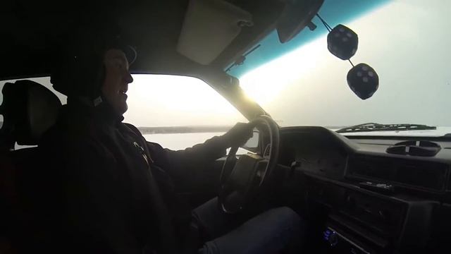 Volvo 740 turbo Ice Drift смотреть онлайн