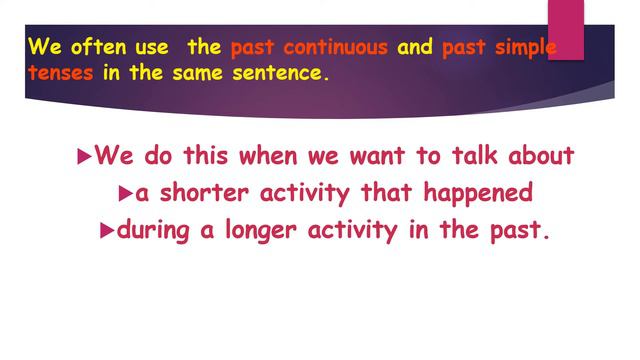 English Grammar -past continuous смотреть онлайн