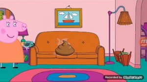 Свинка папа обкакалась