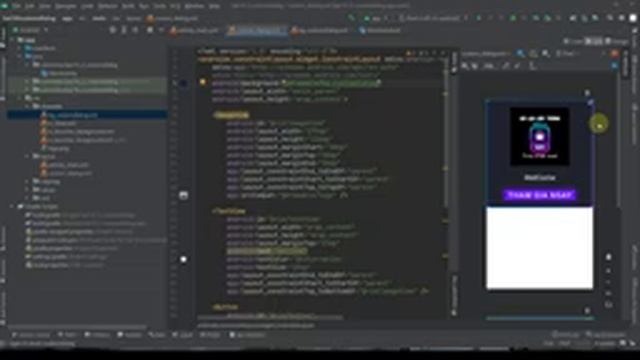 19.2 Androidstudio kotlin - Custom AlertDialog kotlin - hộp thoại cảnh báo kotlin tuỳ chỉnh смотреть онлайн