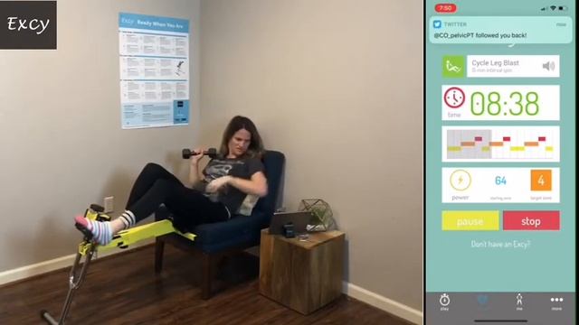 Day 13 of the “Cozy Up” Excy Challenge: Recumbent Cycling from a Chair During Covid-19 Crisis смотреть онлайн