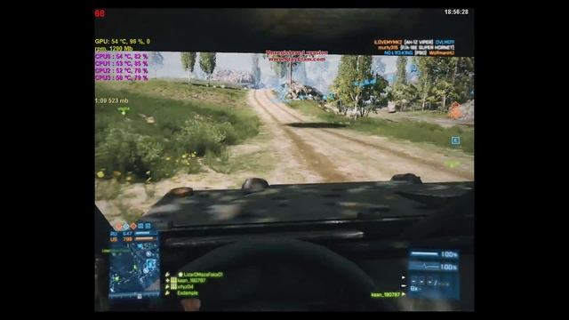 Battlefield 3 multi player test r9 270x 1080p or 1280x1024 resulations смотреть онлайн