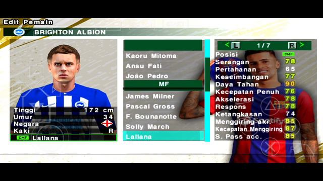 EFootball PES 2023 PPSSPP New Update Face & Update Kits & Transfers 2023/24
