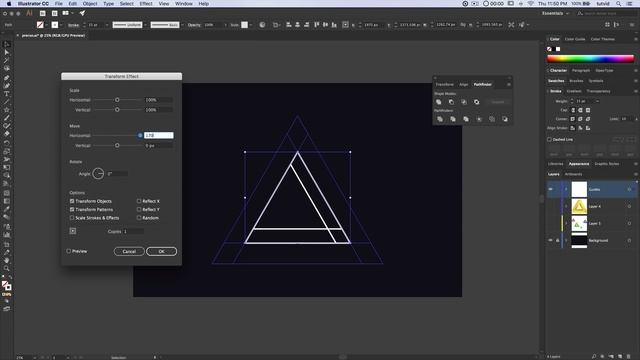 Create the Penrose (impossible) Triangle in Adobe Illustrator CC! смотреть онлайн