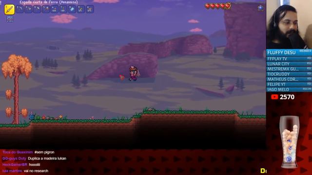 A Seed que quebrou o Terraria ► Conheça o Novo Modo Journey! #01 смотреть онлайн