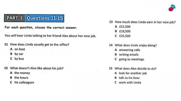 KET Listening 2020 - Succeed in A2 KEY New 2020 format - Listening Practice Test 5 with ANSWER KEY