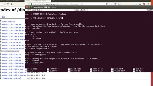 Hadoop 1.2.1 Single node cluster setup смотреть онлайн