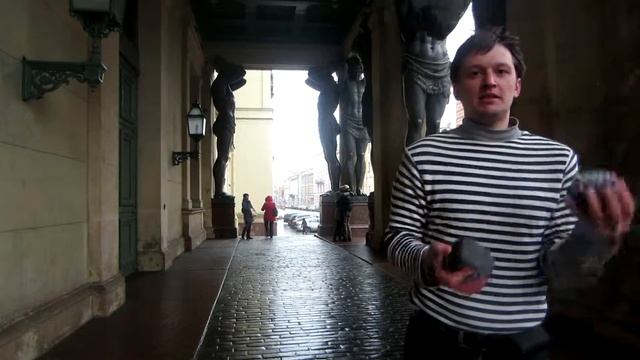 Жонглирование булыжниками для Атлантов в Петербурге.. смотреть онлайн