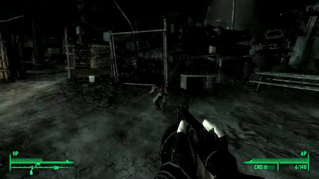 Fallout 3 - Raiding paradise falls with the terrible shotgun смотреть онлайн