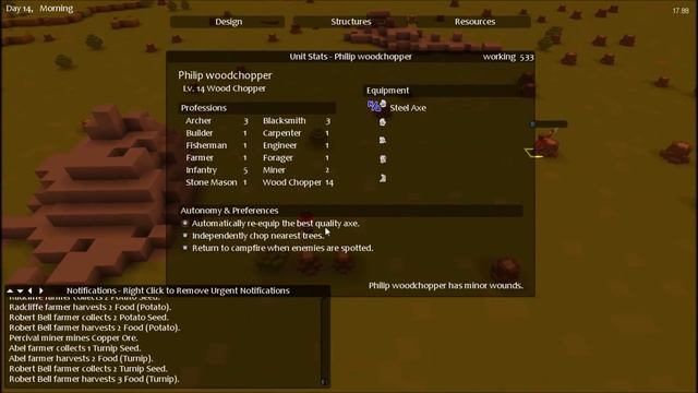 Timber and Stone Woodchopper bug смотреть онлайн