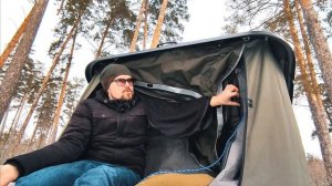 Обзор на автопалатку Yuago Travel на Niva Travel. Палатка на крышу.