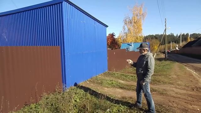 Самодельные ворота с Д.У. от автомобильной сигнализации. смотреть онлайн