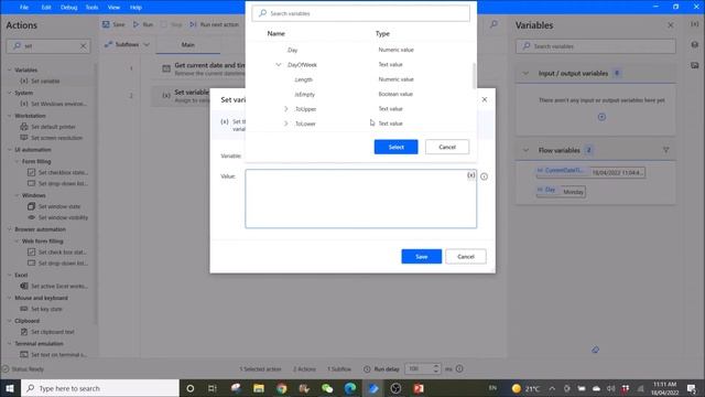 Convert date or Extract/Retrieve day of week - Power Automate Desktop смотреть онлайн