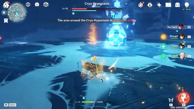 I put terraria cryogen theme over Cryo Hypostasis | Genshin Impact смотреть онлайн