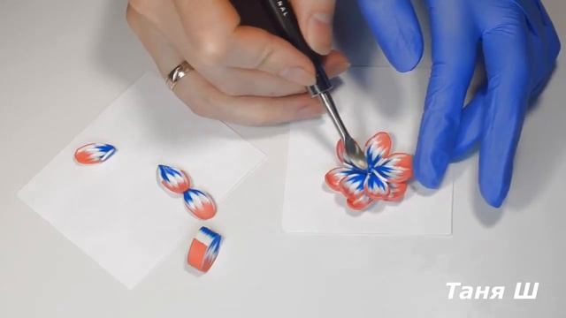 Кейн цветы и яркие серёжки из FIMO смотреть онлайн