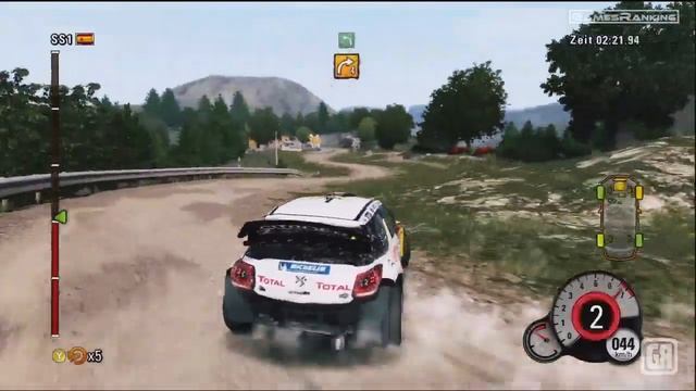 WRC 3 - FIA World Rally Championship - Xbox 360 Gameplay HD смотреть онлайн