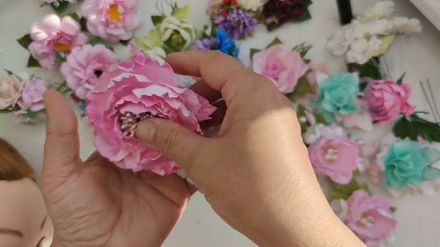 ОБЗОР Моих РАБОТ из Фоамирана😍 Резиночки 🌸 Заколочки 🌸 Шпильки 🌸🌸🌸 смотреть онлайн
