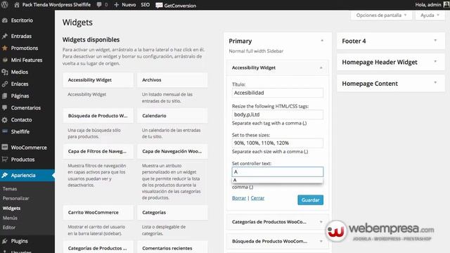 Cómo cambiar el tamaño de la letra en WordPress смотреть онлайн