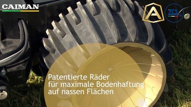 Мощнейший робот-газонокосилка Caiman Ambrogio L400