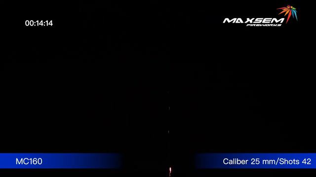Батарея салютов Maxsem, 1"-42 залпов, XMAS PARTY, MC160 смотреть онлайн