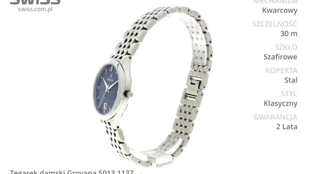 www.swiss.com.pl - Zegarek damski Grovana 5013.1137 смотреть онлайн