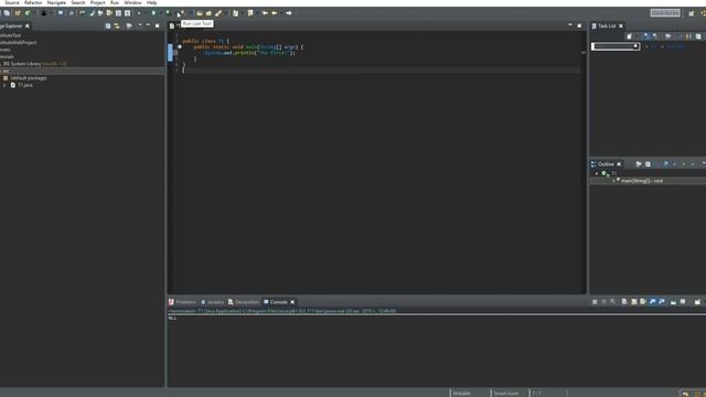 Java Tutorial #1 - Вывод и создание проекта смотреть онлайн