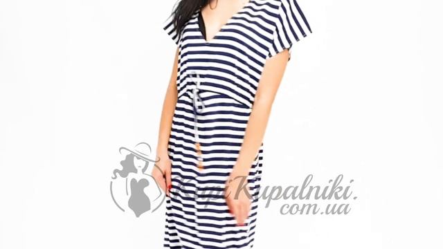 Полосатое пляжное платье смотреть онлайн