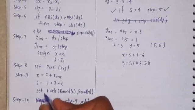 DDL line drawing algorithm with example in computer graphics | Lec-12 смотреть онлайн