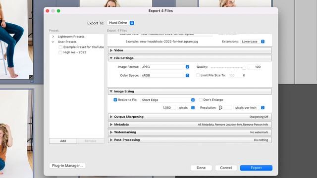 How to Export Photos From Lightroom for Social Media смотреть онлайн