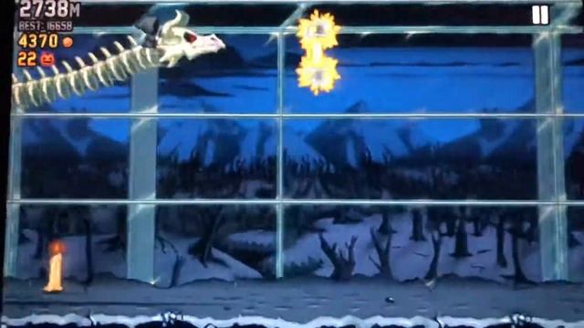 Jetpack Joyride Halloween Event Bone Dragon смотреть онлайн