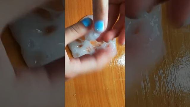 Как сделать клубнично-необычный кранчи слайм смотреть онлайн