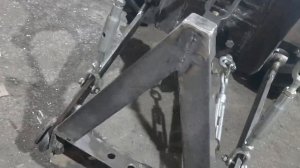 Навеска. Задняя трехточечная гидравлическая навеска на минипогрузчик/ минитрактор переломку.