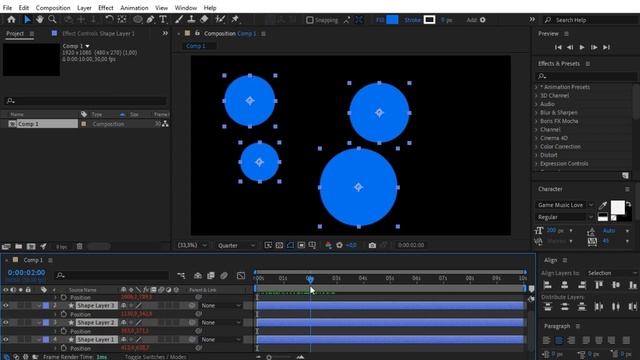 Как сделать Анимацию Жидкости в After Effects - Liquid animation - After Effects tutorial смотреть онлайн