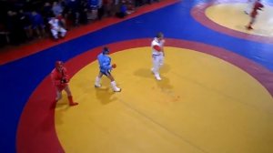 Всероссийский турнир боевое самбо Нижний Новгород схватка 1