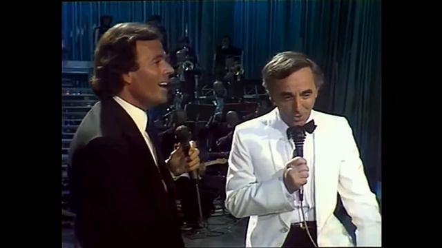 Julio Iglesias Charles Aznavour - Venecia Sin Ti En Español Y Francés