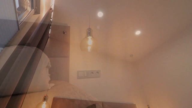 Обзор натяжного потолка в спальне смотреть онлайн